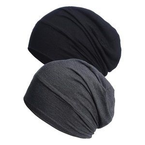 Slouchy Beanie Pair